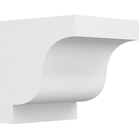 Ekena Millwork Standard Newport Architectural Grade PVC Corbel, 5"W x 6"D x 6"H CORP05X06X06NEW